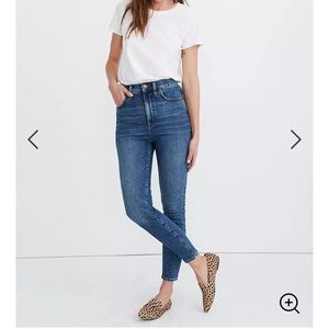 NWOT Madewell 11” high rise skinny jean Longridge